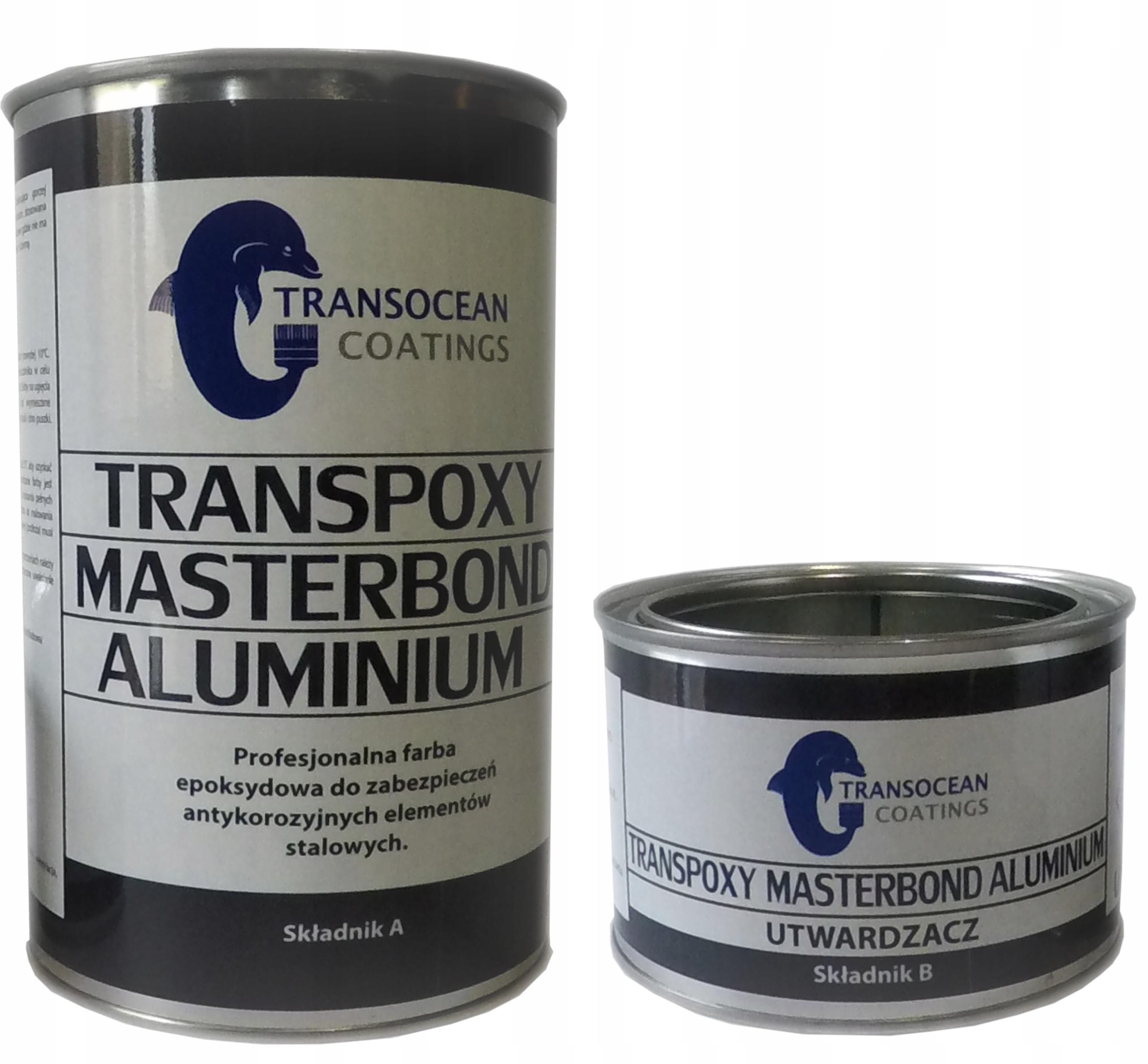 Transpoxy Masterbond Hliníková epoxidová farba 1L